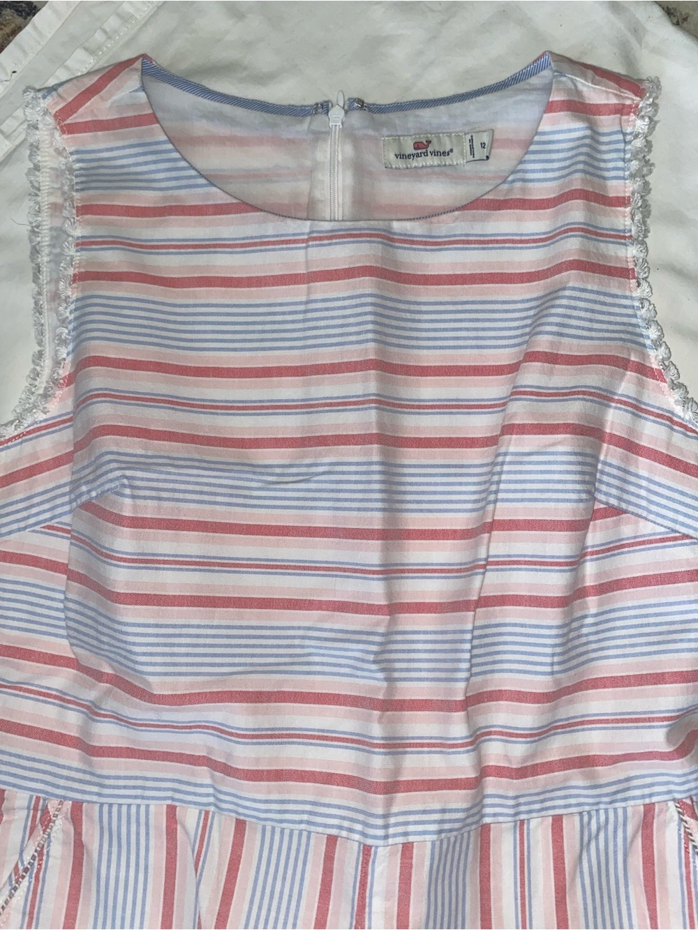 Vineyard Vines Pink and Blue Striped Jumpsuit - Picture 5 of 14